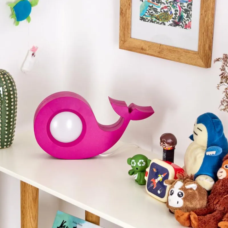 hofstein Lampe de table Ilanz LED Lila, 1 lumière