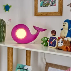 hofstein Lampe de table Ilanz LED Lila, 1 lumière