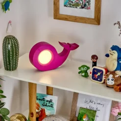 hofstein Lampe de table Ilanz LED Lila, 1 lumière