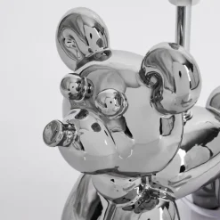 Lampes En Tissu-hofstein Lampe de table Inupal Argenté, 1 lumière