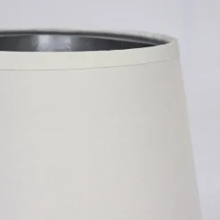 Lampes En Tissu-hofstein Lampe de table Inupal Argenté, 1 lumière