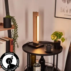 hofstein Lampe de table Inzino LED Écru, Noir, 1 lumière