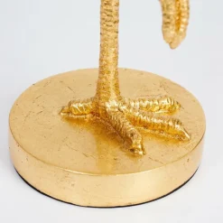 Lampes En Tissu-hofstein Lampe de table Janine Or, 1 lumière