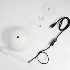 hofstein Lampe de table Kaitulai Blanc, 1 lumière* Lampes À Poser