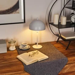 hofstein Lampe de table Kaitulai Blanc, 1 lumière* Lampes À Poser