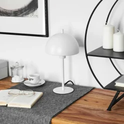 hofstein Lampe de table Kaitulai Blanc, 1 lumière* Lampes À Poser