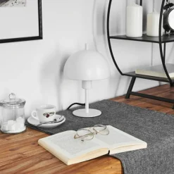 hofstein Lampe de table Kaitulai Blanc, 1 lumière* Lampes À Poser