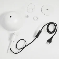 hofstein Lampe de table Kaitulai Blanc, 1 lumière* Lampes À Poser