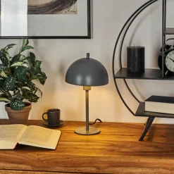 Luminaires Scandinaves-hofstein Lampe de table Kaitulai Gris, 1 lumière