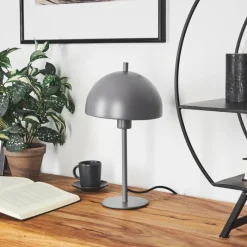 Luminaires Scandinaves-hofstein Lampe de table Kaitulai Gris, 1 lumière