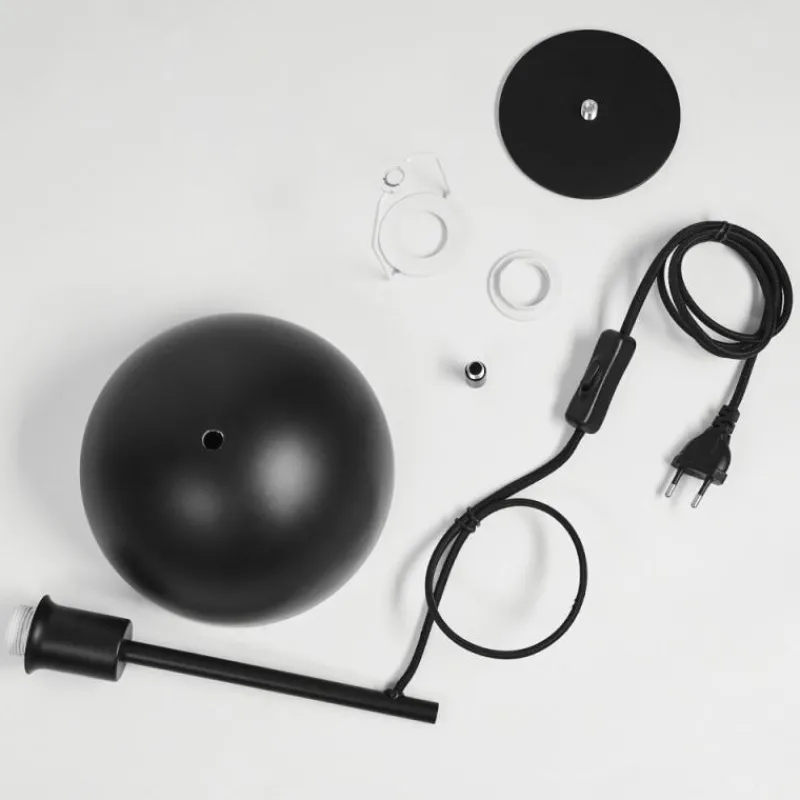 hofstein Lampe de table Kaitulai Noir, 1 lumière