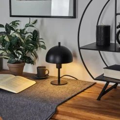 hofstein Lampe de table Kaitulai Noir, 1 lumière* Lampes À Poser