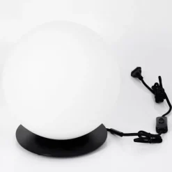 hofstein Lampe de table Karhia Noir, 1 lumière