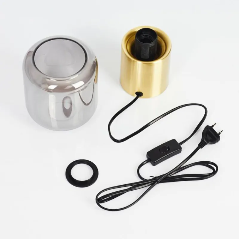 hofstein Lampe de table Keppoch Laiton, 1 lumière