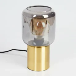 hofstein Lampe de table Keppoch Laiton, 1 lumière