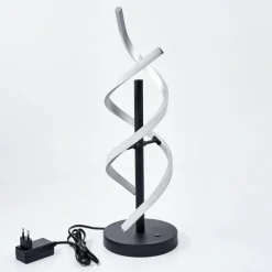 hofstein Lampe de table Khovet LED Noir, 1 lumière