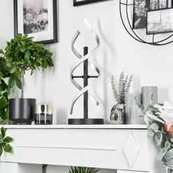 hofstein Lampe de table Khovet LED Noir, 1 lumière