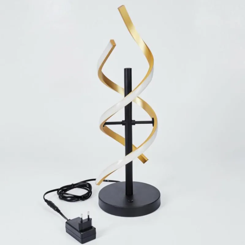 hofstein Lampe de table Khovet LED Noir, 1 lumière