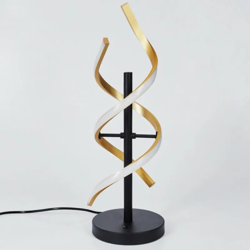 hofstein Lampe de table Khovet LED Noir, 1 lumière