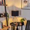 Lampes En Tissu-hofstein Lampe de table Kintore Brun, Noir, 1 lumière
