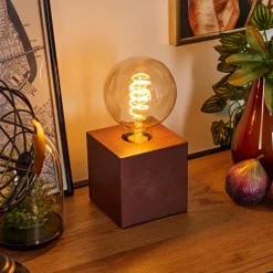 Lampes Vintages & Rétros-hofstein Lampe de table Lagradioule Rouille, 1 lumière