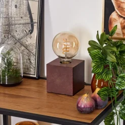 Lampes Vintages & Rétros-hofstein Lampe de table Lagradioule Rouille, 1 lumière