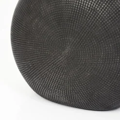 Lampes En Tissu-hofstein Lampe de table Lahnus Chrome, Noir, 1 lumière