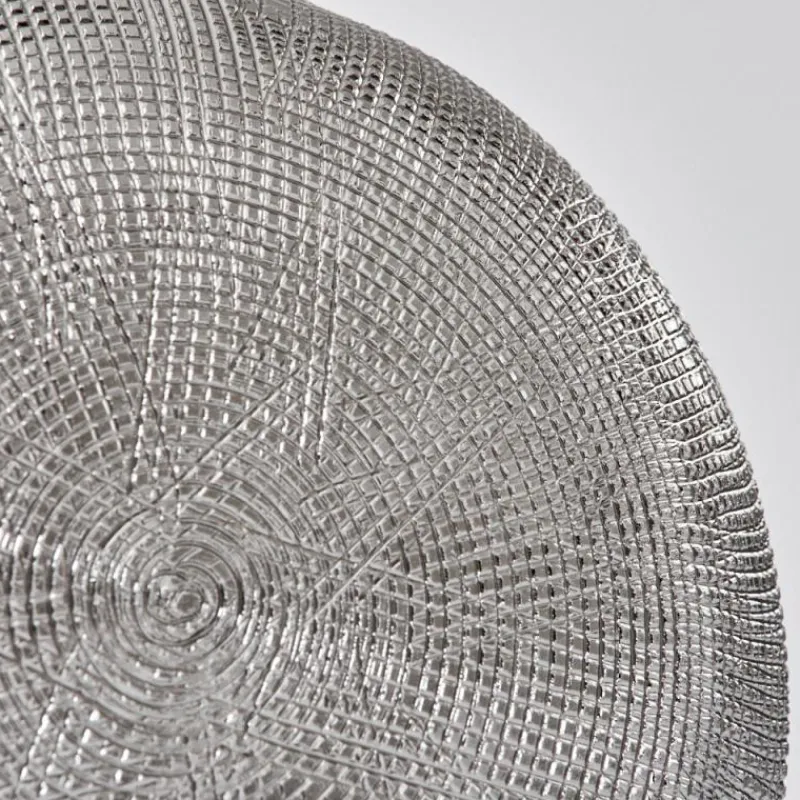 Lampes En Tissu-hofstein Lampe de table Lahnus Chrome, Argenté, 1 lumière