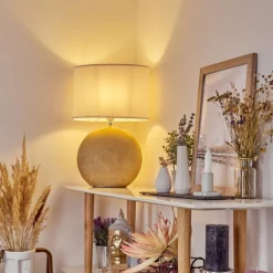 Lampes En Tissu-hofstein Lampe de table Lahnus Or, 1 lumière