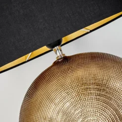 Lampes En Tissu-hofstein Lampe de table Lahnus Or, 1 lumière