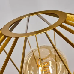 Lampes Industrielles-hofstein Lampe de table Larson Laiton, 1 lumière