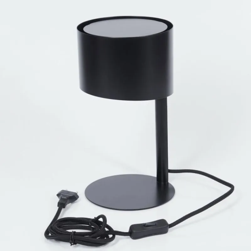 hofstein Lampe de table Launceston Noir, 1 lumière
