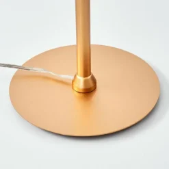 Lampes Art Déco-hofstein Lampe de table Lavaca LED Laiton, 1 lumière