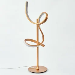 Lampes Art Déco-hofstein Lampe de table Lavaca LED Laiton, 1 lumière