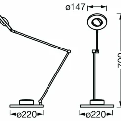 Luminaires Ledvance Lampe de table LEDVANCE Sun@Home Blanc, 1 lumière