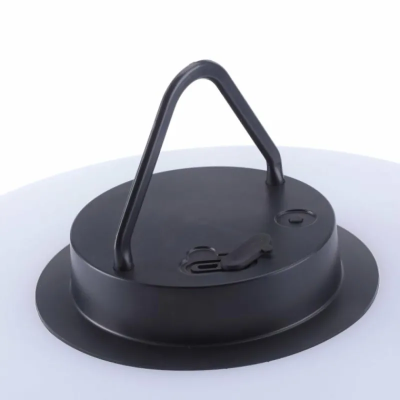 Luminaires Leuchten Direkt Lampe de table Leuchten Direkt HOLLY LED Noir, Blanc, 1 lumière, Changeur de couleurs