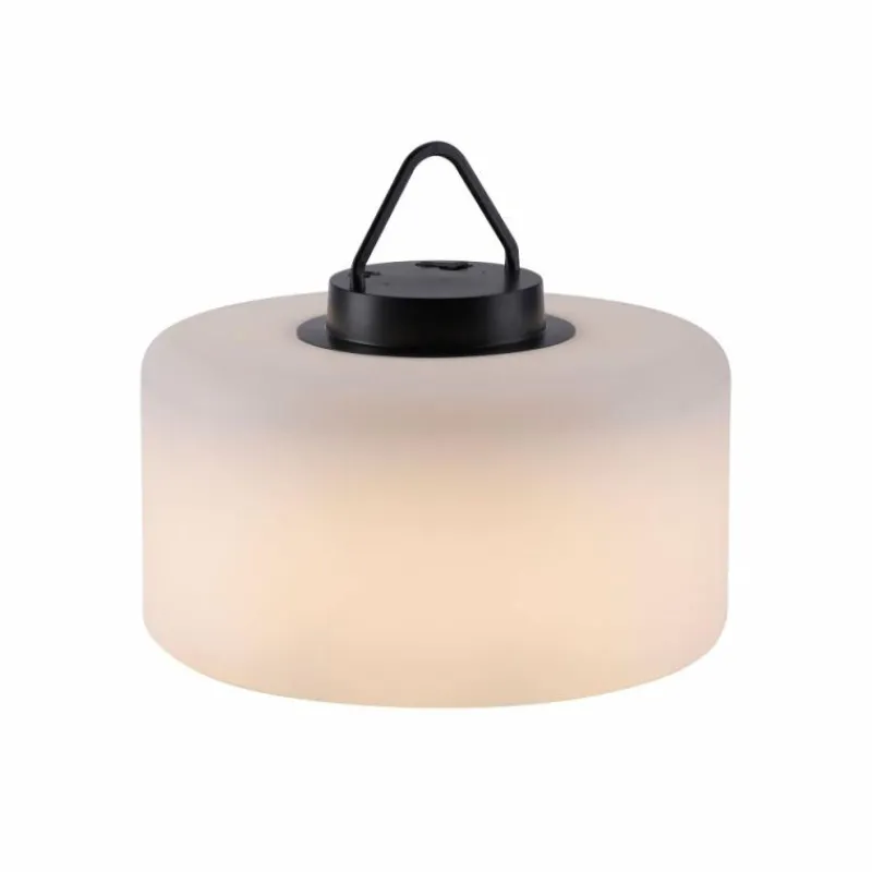Luminaires Leuchten Direkt Lampe de table Leuchten Direkt HOLLY LED Noir, Blanc, 1 lumière, Changeur de couleurs
