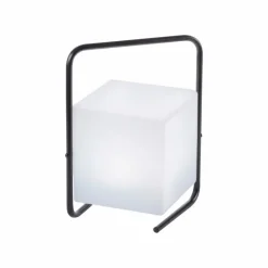 Luminaires Leuchten Direkt Lampe de table Leuchten Direkt KENO LED Noir, 1 lumière, Télécommandes, Changeur de couleurs