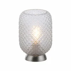 Luminaires Leuchten Direkt Lampe de table Leuchten Direkt REISHI Argenté, 1 lumière