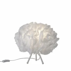 Luminaires Leuchten Direkt Lampe de table Leuchten-Direkt LOLASMART-NAOMI LED Blanc, 1 lumière, Télécommandes