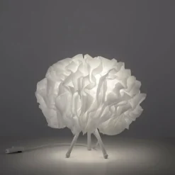 Luminaires Leuchten Direkt Lampe de table Leuchten-Direkt LOLASMART-NAOMI LED Blanc, 1 lumière, Télécommandes