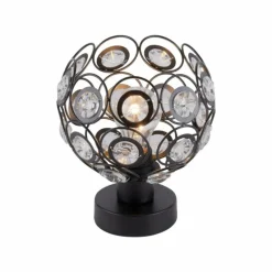 Luminaires Orientaux-Luminaires Leuchten Direkt Lampe de table Leuchten-Direkt BENJAMIN Noir, 1 lumière