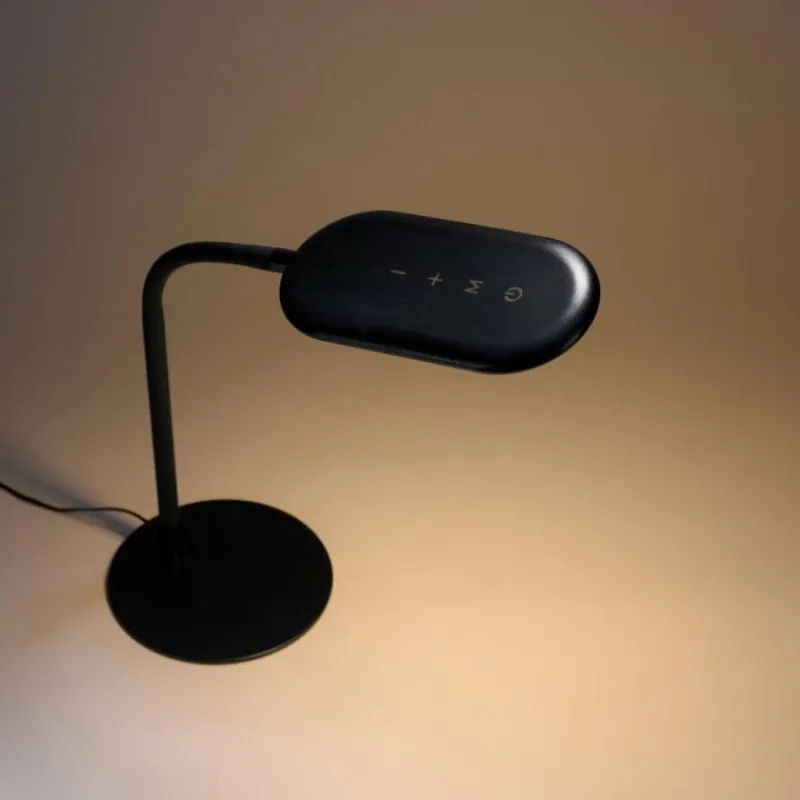 Luminaires Leuchten Direkt Lampe de table Leuchten-Direkt KELLY LED Noir, 1 lumière* Éclairage Led