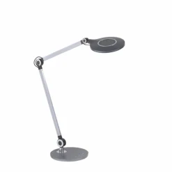 Luminaires Leuchten Direkt Lampe de table Leuchten-Direkt NIKLAS LED Noir, Argenté, 1 lumière* Éclairage Led