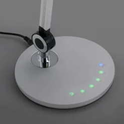 Luminaires Leuchten Direkt Lampe de table Leuchten-Direkt NIKLAS LED Aluminium, 1 lumière* Éclairage Led