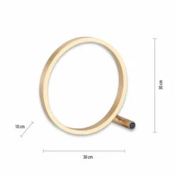 Luminaires Leuchten Direkt Lampe de table Leuchten-Direkt RITUS LED Laiton, 1 lumière* Éclairage Led