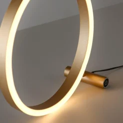 Luminaires Leuchten Direkt Lampe de table Leuchten-Direkt RITUS LED Laiton, 1 lumière* Éclairage Led