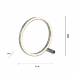 Luminaires Leuchten Direkt Lampe de table Leuchten-Direkt RITUS LED Aluminium, 1 lumière* Éclairage Led