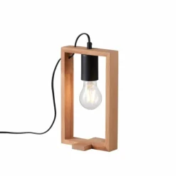 Lampes Vintages & Rétros-Luminaires Leuchten Direkt Lampe de table Leuchten-Direkt FRANKY Noir, 1 lumière