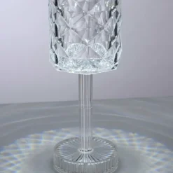 Luminaires Leuchten Direkt Lampe de table Leuchten-Direkt KRISTALA Transparent, 1 lumière* Lampes À Poser